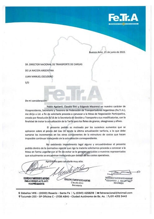 Ante la faltante de gasoil, transportistas realizan un paro a nivel nacional