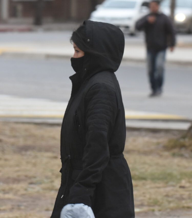 Alerta por el ingreso de un frente frío a la provincia con probable caída de nieve