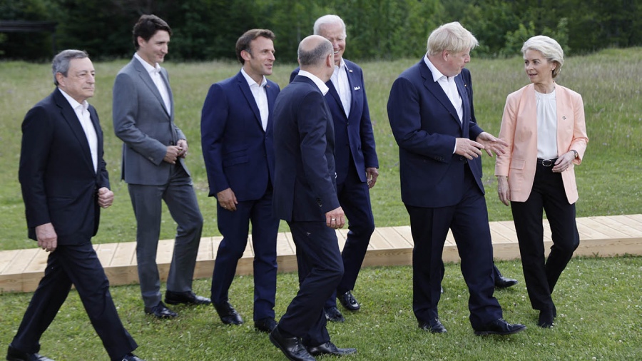El G7 abrió una cumbre para coordinar su respaldo a Ucrania