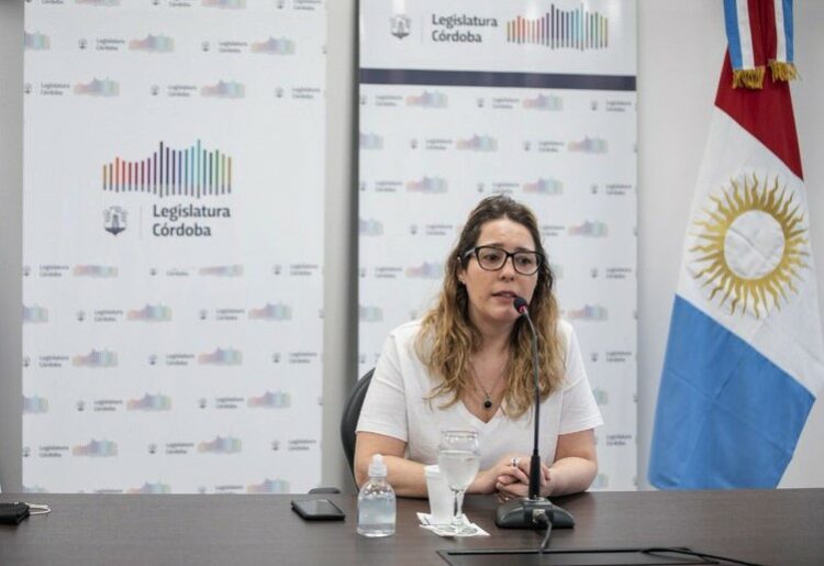Daniela Gudiño, legisladora provincial del bloque Juntos UCR.