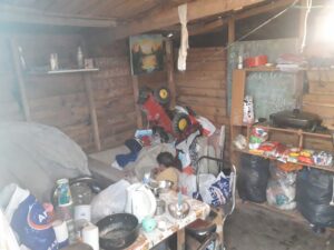 Así padece el invierno una familia de bajos recursos en la ciudad