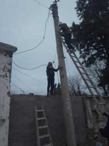 Así padece el invierno una familia de bajos recursos en la ciudad