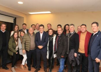 Manes suma apoyos desde Córdoba a su candidatura presidencial