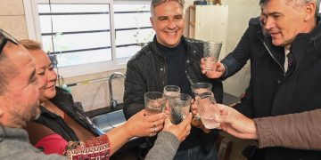 Llaryora inauguró una nueva obra de agua potable