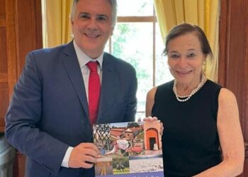 El Intendente se reunió con la presidenta del Consejo de las Américas