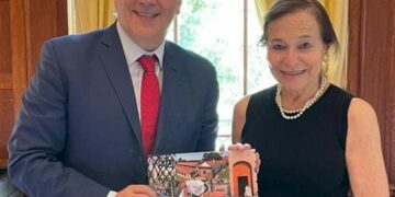 El Intendente se reunió con la presidenta del Consejo de las Américas