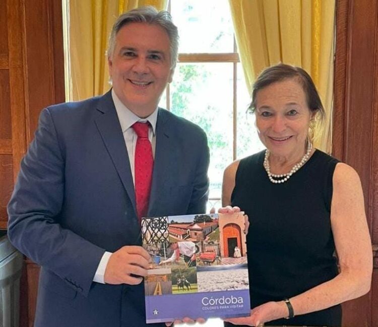 El Intendente se reunió con la presidenta del Consejo de las Américas