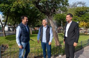 El "operativo clamor" por Llaryora llegó a Mendiolaza El "operativo clamor" por Llaryora llegó a Mendiolaza