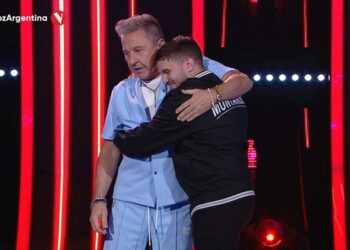 Nicolás, el tallerista de Bouwer que conmovió a Montaner en La Voz Argentina