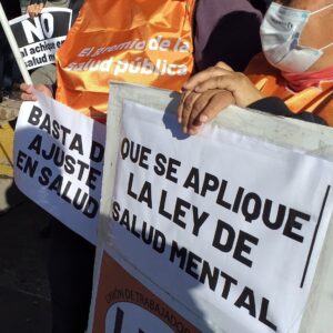 Paro en el Neuropsiquiátrico por una situación de "colapso"