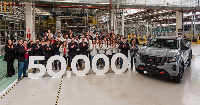 Nissan celebró las 50.000 Frontiers
