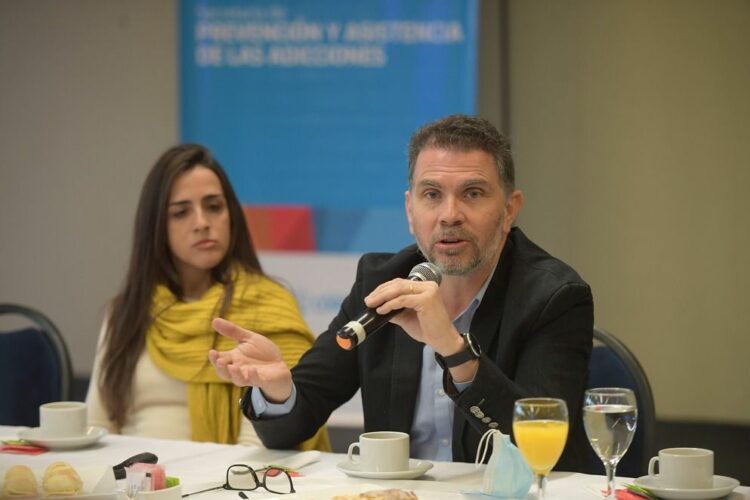 El secretario de Prevención y Asistencia de las Adicciones, Darío Gigena Parker.