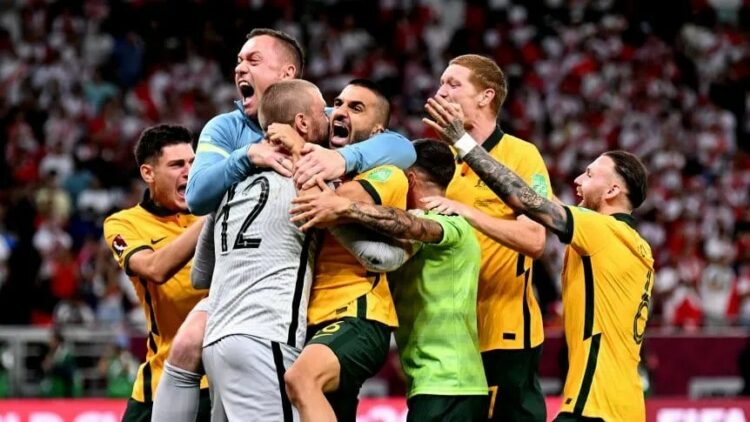 Australia venció a Perú y clasificó al Mundial de Qatar