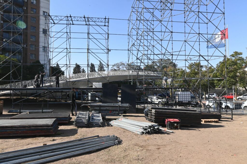 Festival de reciclaje en el Parque de las Tejas