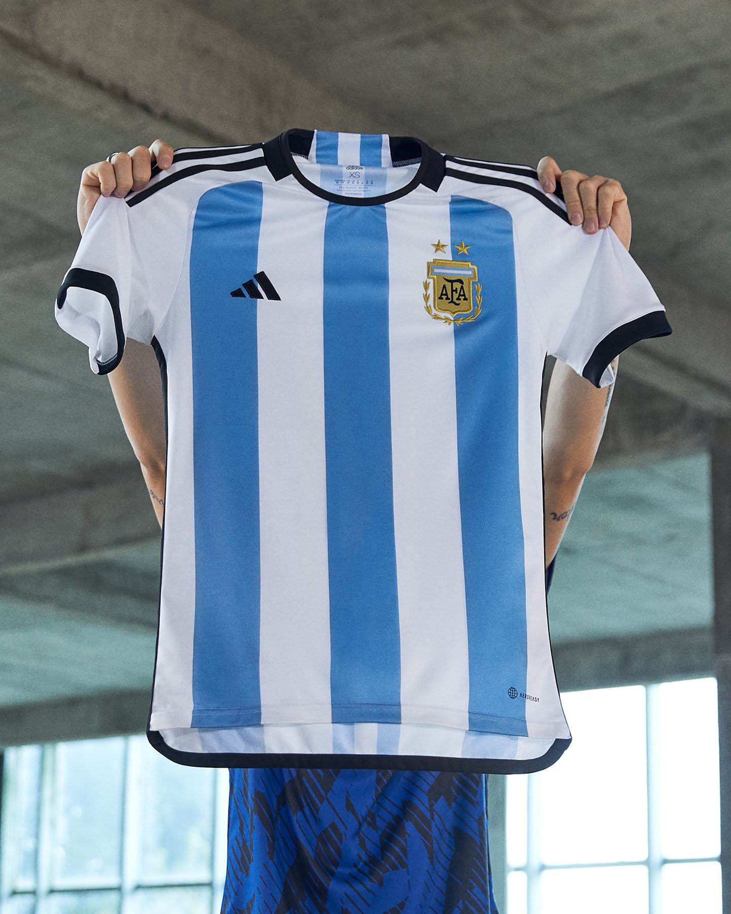 La Selección presentó la camiseta con la que jugará en el Mundial de Qatar 2022