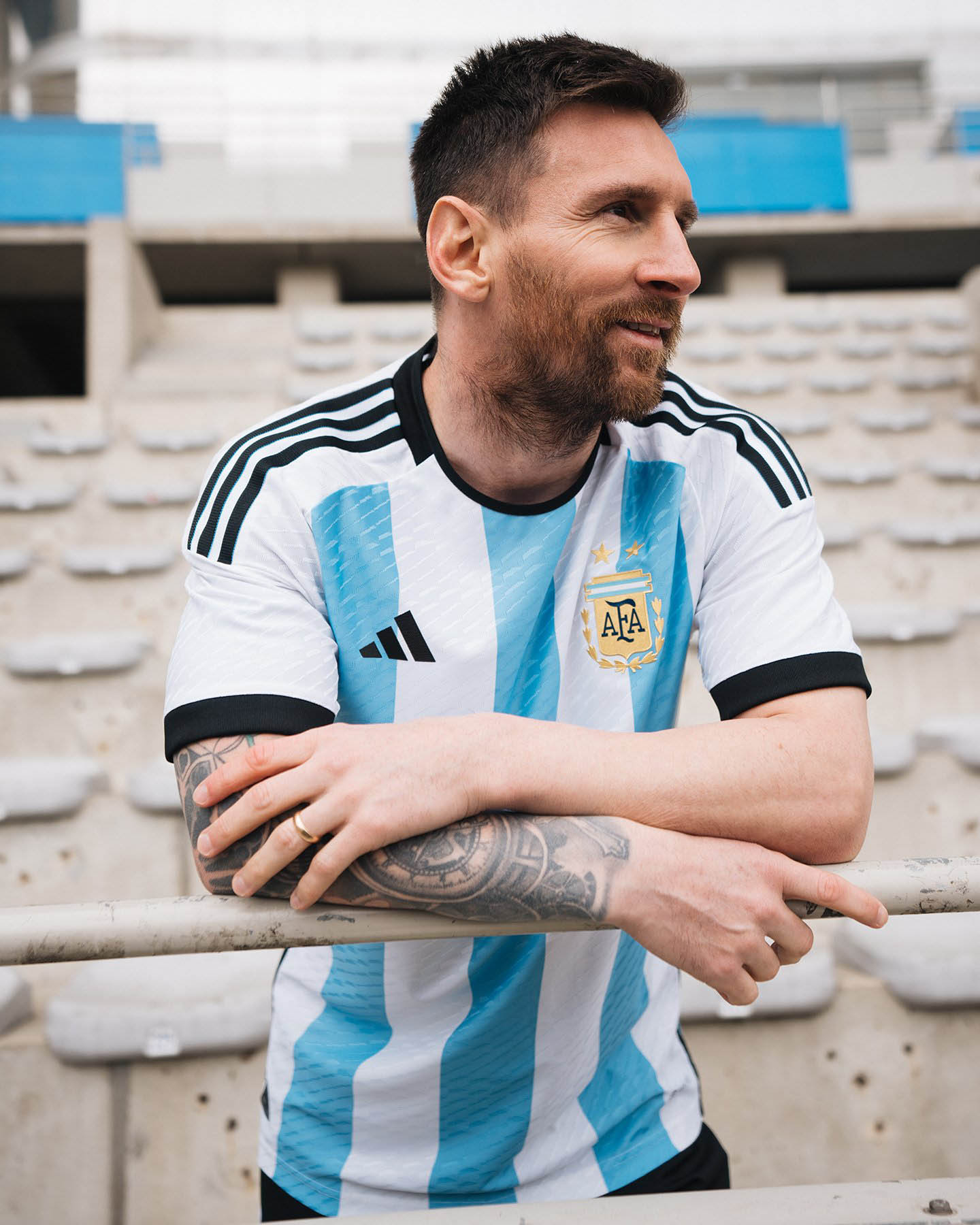 La Selección presentó la camiseta con la que jugará en el Mundial de Qatar 2022