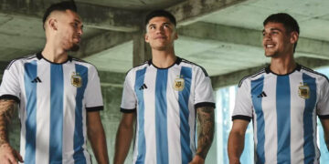 La Selección presentó la camiseta con la que jugará en el Mundial de Qatar 2022