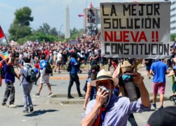 Inició en Chile la campaña de cara al plebiscito por su nueva Constitución