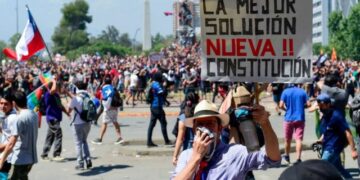 Inició en Chile la campaña de cara al plebiscito por su nueva Constitución