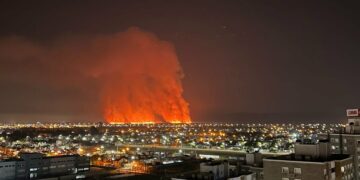 Bomberos controlaron las llamas en un campo militar de La Calera