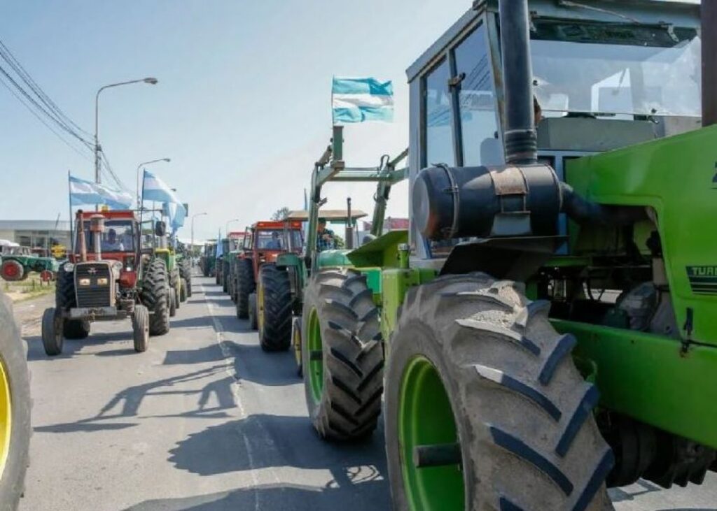 Comienza el paro del campo y cesa la comercialización de granos