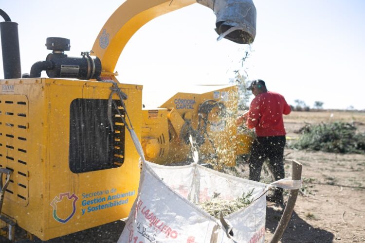 Los restos de poda ahora tendrán un ciclo más útil y sustentable