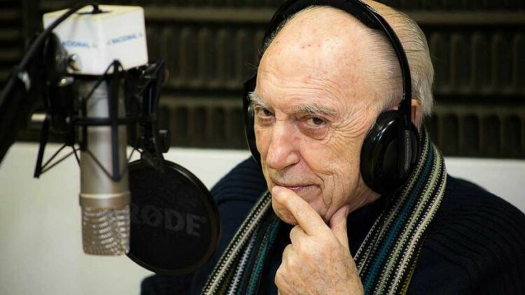 Cacho Fontana falleció a los 90 años: célebre locutor de radio y de televisión