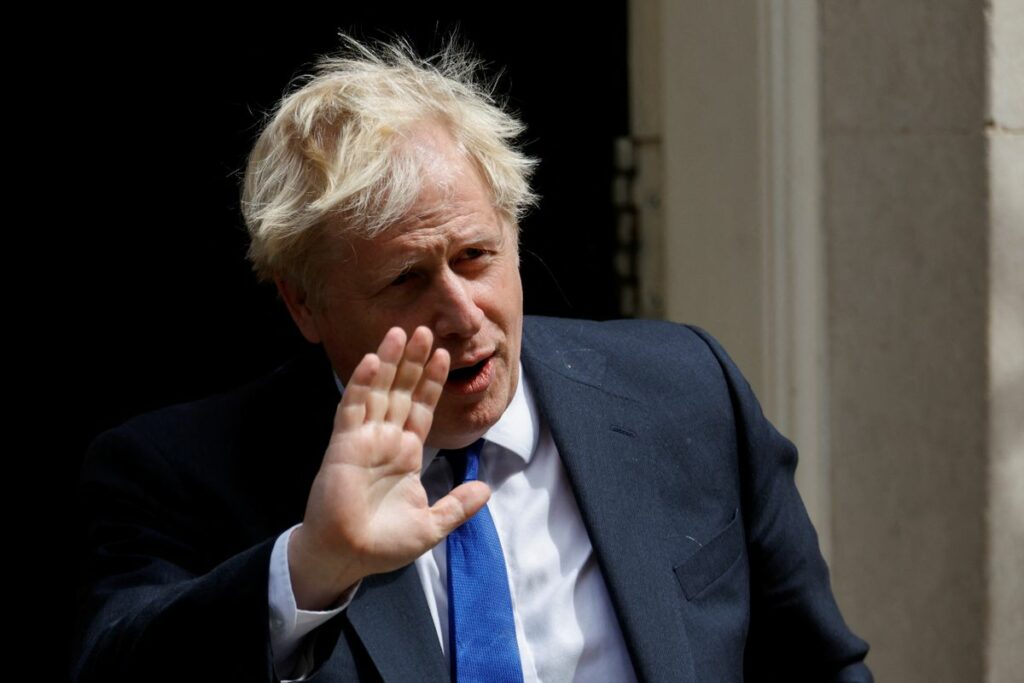 "Hasta la vista baby": Así se despidió Boris Johnson del parlamento británico