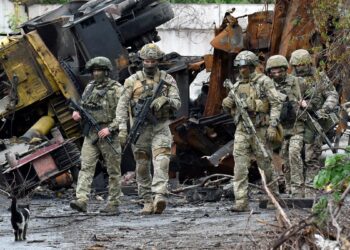 Rusia domina todo el este del territorio, luego de la retirada de las topas ucranianas