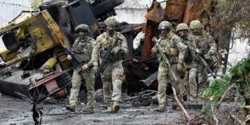 Rusia domina todo el este del territorio, luego de la retirada de las topas ucranianas