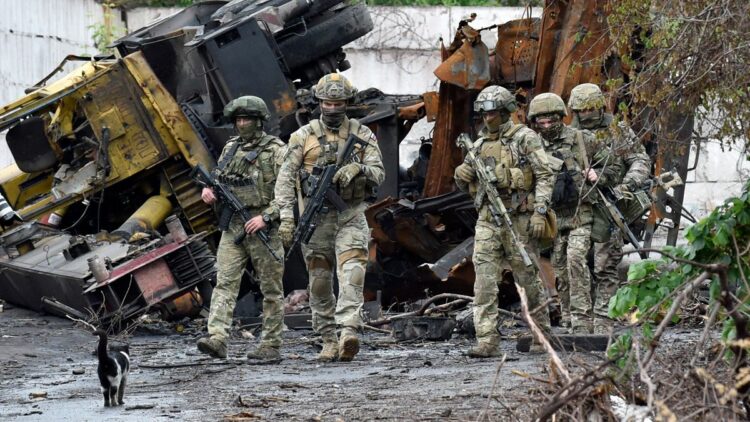 Rusia domina todo el este del territorio, luego de la retirada de las topas ucranianas