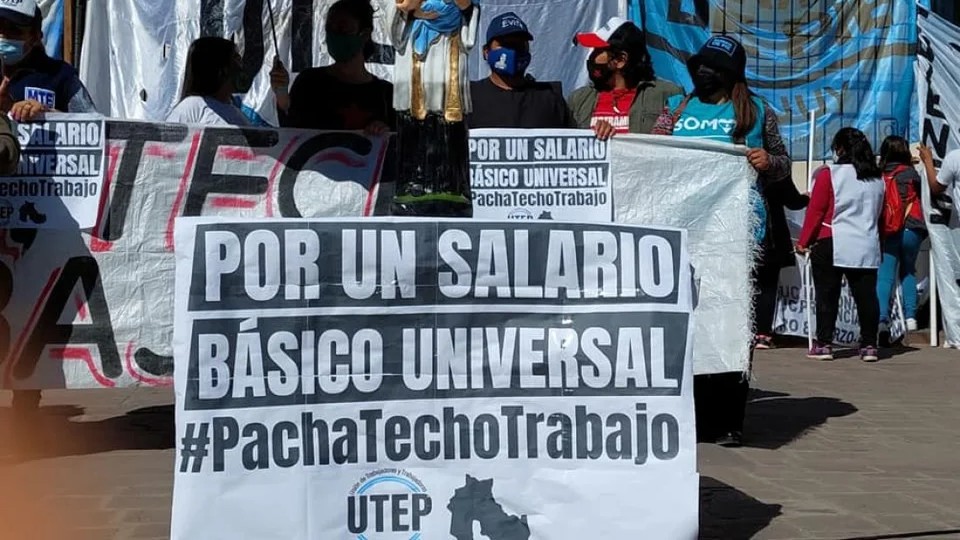 Organizaciones sociales se movilizarán en reclamo de un salario básico universal