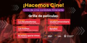 Llega a la ciudad el ciclo itinerante “¡Hacemos cine!”