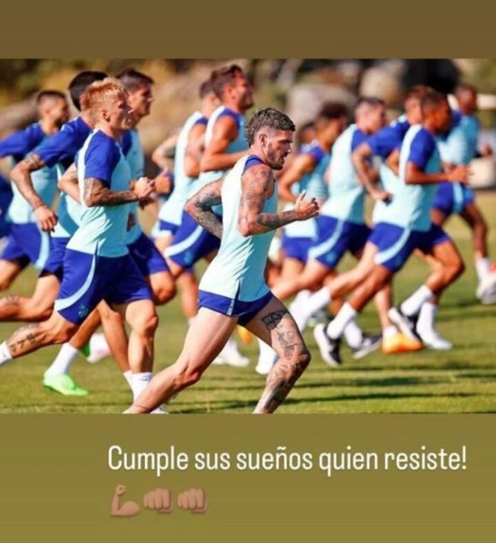 La reacción de Camila Homs y el posteo de De Paul tras los dichos de Tapia