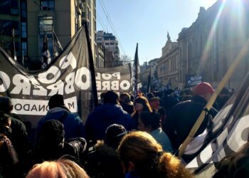 Mañana agitada en el Centro de Córdoba tras la marcha del Polo Obrero