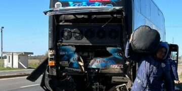 Chocó el colectivo en el que viajaba el plantel de Unión de Santa Fe a Córdoba