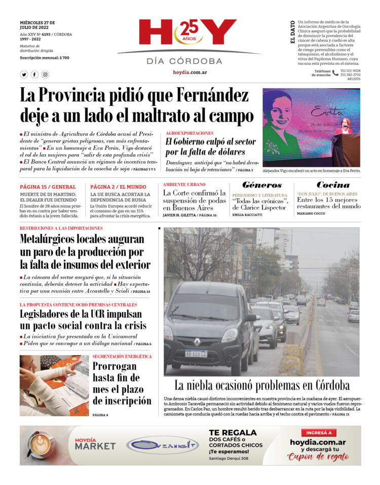 Portada 27.07.2022