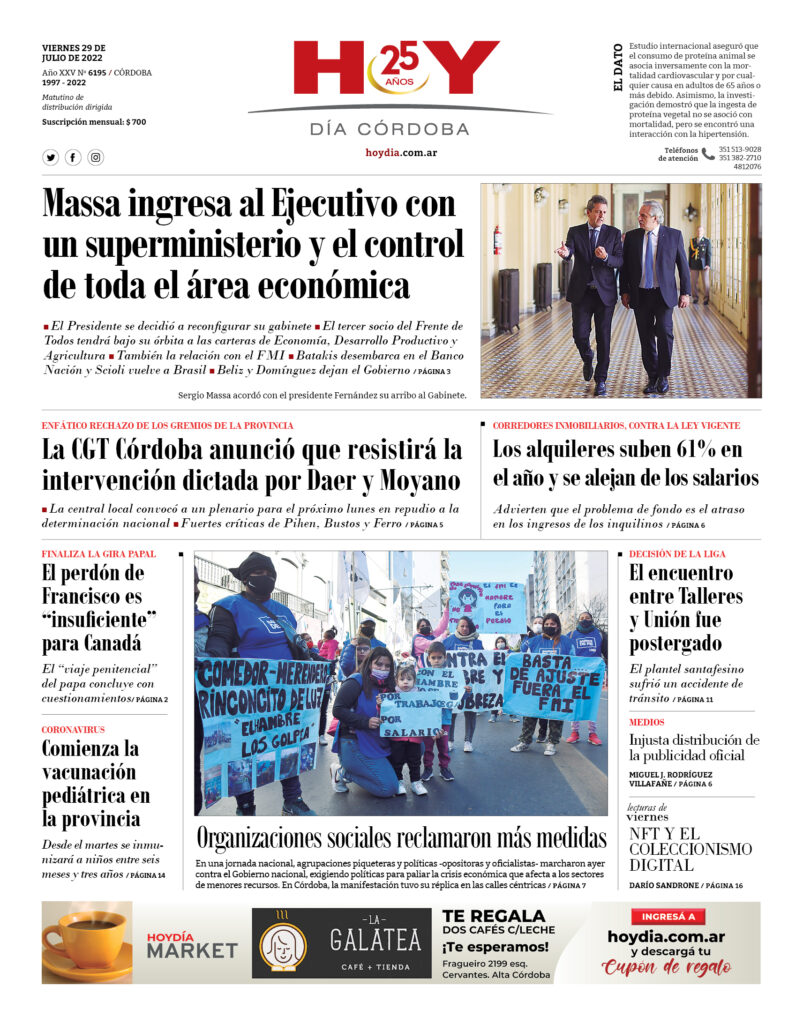 Portada 29.07.2022 Portada 29.07.2022