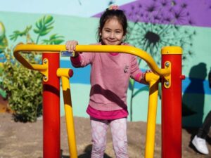 Se inauguró una nueva plaza en barrio Villa Adela