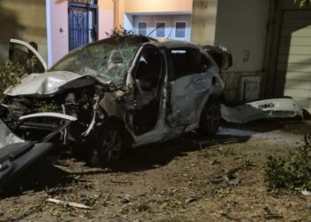 Robo, persecución y choque de película en General Paz