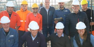 Avanza la obra del acueducto en el sur del valle de Punilla