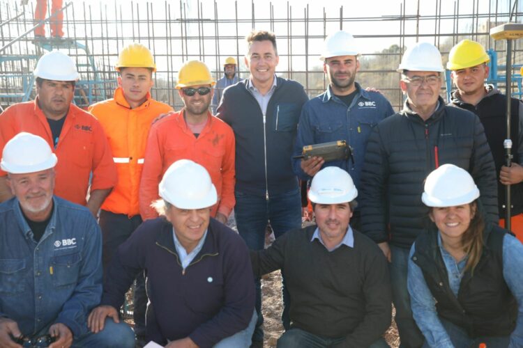 Avanza la obra del acueducto en el sur del valle de Punilla