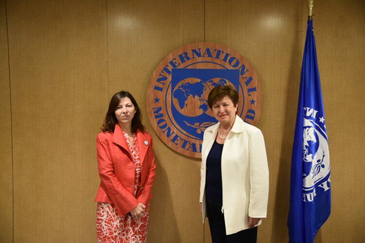 En medio de la crisis cambiaria Batakis se reunió con Georgieva