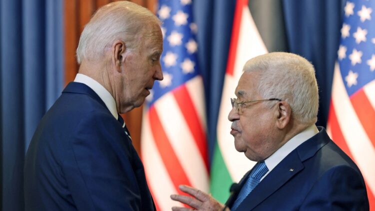 Biden apoya "las fronteras de 1967"
