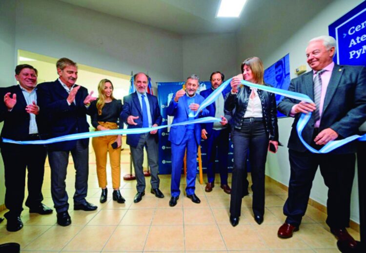 Banco Nación inauguró un nuevo Centro de Atención Nación PyME en Carlos Paz
