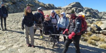Subió al Champaquí gracias a los servicios del turismo accesible