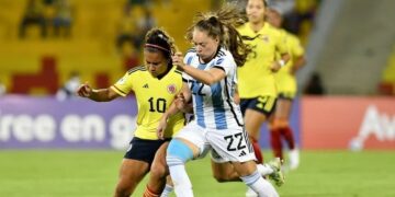 Argentina no pudo con Colombia y se quedó sin final