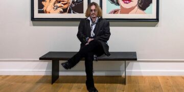 Johnny Depp vendió sus pinturas por una cifra millonaria