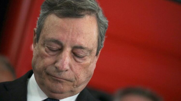 Primer ministro italiano, Mario Draghi.