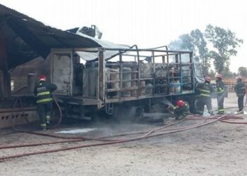 La explosión en un depósito de garrafas dejó cuatro heridos
